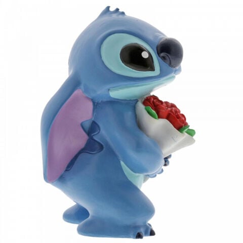 Figurine Disney Showcase - Lilo Et Stitch - Stitch Avec Fleurs